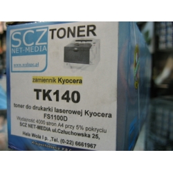 Zamiennik Kyocera TK 140 toner do Kyocera FS-1100
