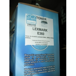 Toner do Lexmark E360 - zamiennik  E360 E460  E360H11E   9000 stron