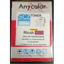 Toner zamiennik do RICOH Aficio SP C252 Magenta 407533