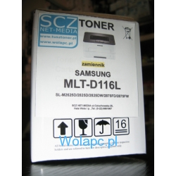 Toner  zamiennik do Samsung MLT-D116L    SL-M2625 M2675 M2825 M2835 M2875 M2885  MLT-D115L