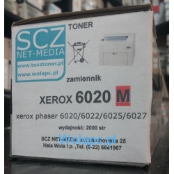 Toner/zamiennik  MAGENTA do Xerox Phaser 6020 [1k] (nr katalogowy 106R02761 )
