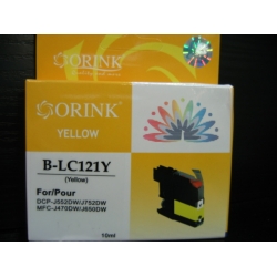 Orink do Brother  LC123 LC121  YELLOW  j132 j152 j172