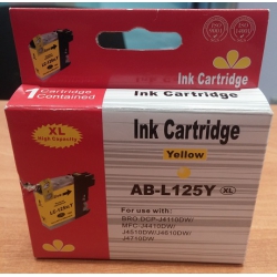 Tusz Ink Cartridge  do Brother LC125 YELLOW J4110 J4410 J4510 J4610 J4710 J6520 J6920
