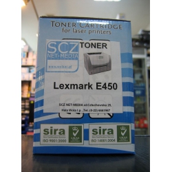 Toner zamiennik czarny Lexmark E450 / E450H21E  wydajność 6000 stron przy 5% zadruku