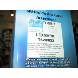 Toner zamiennik do drukarek LEXMARK T620/622 12A6860 12A6865