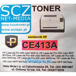 Toner PREMIUM magenta do HP M351 M375 M451 M475 -  zamiennik CE413A HP 305A [2.6k]