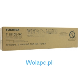 Toner oryginalny Toshiba Black T-1810E-5K, T1810E