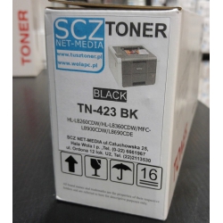 Toner TN-423 TN421 BK zamienik do drukarki Brother DCP-L8410CDW HL-L8260CDW HL-L8360CDW MFC-L8690CDW MFC-L8900CDW