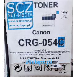 Zamiennik tonera Canon CRG054 - cyan