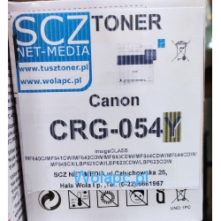 Zamiennik tonera Canon CRG054 - żółty