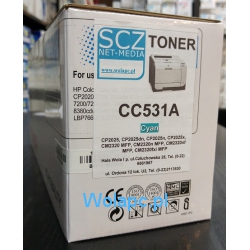 Toner HP CC531A Cyan zamiennik  2020 2025 2320  tonery warszawa