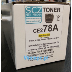 Toner HP CE278A 78A zamiennik  P1606 / P1560 / P1566 /M1530/ M1536 CRG726  CRG728