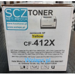 CF412X zamiennik - Toner żółty do HP Color LaserJet Pro M377 M452 M477 [5k]