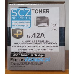 Toner HP Q2612A black zamiennik PREMIUM 1020 1018 1022 M1005