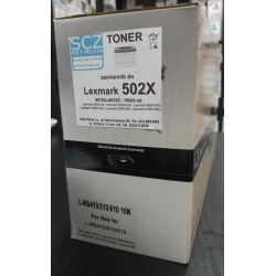 Toner zamiennik Lexmark  502X MS410d  MS510 MS610 black  10K