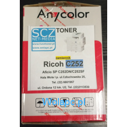 Toner zamiennik do RICOH Aficio SP C252 CYAN 407532