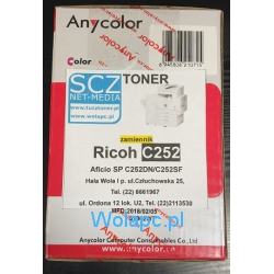 Toner zamiennik do RICOH Aficio SP C252 Black 407716  407531