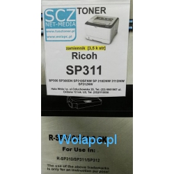Toner do Ricoh SP311 - zamiennik 407246 [3,5k]  SP310 SP320 SP325