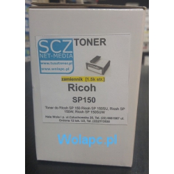 Toner do Ricoh SP150 // Zamiennik Ricoh 408010