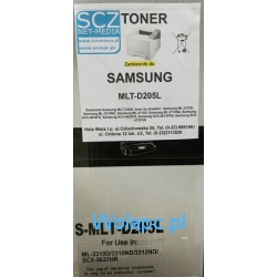 Toner do Samsung zamiennik  MLT-D205L  5K ML-3310 SCX4833 Warszawa