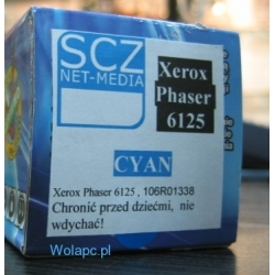 Toner zamiennik Xerox Phaser 6125 Cyan  ( 106R01335 )
