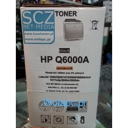 Toner HP Q6000A black Warszawa zamiennik 1600 2600 2605   CRG707