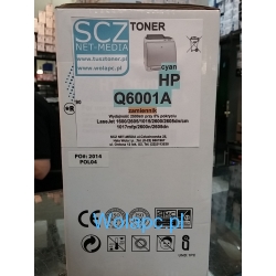 Toner HP Q6001A cyan warszawa zamiennik 1600 2600 2605 CRG707