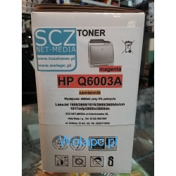 Toner HP Q6003A magenta 1600 2600 2605 zamiennik CRG707